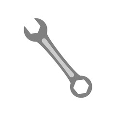 Wrench icon. Vector Illustration