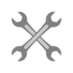 Wrench icon. Vector Illustration