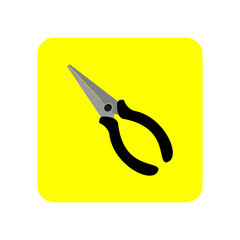 Pliers icon. Vector Illustration