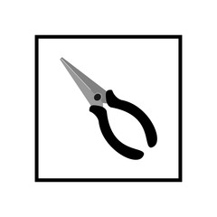 Pliers icon. Vector Illustration