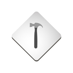 Hammer icon. Vector Illustration