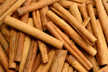 Stack of Cinnamon Sticks