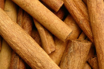 Stack of Cinnamon Sticks