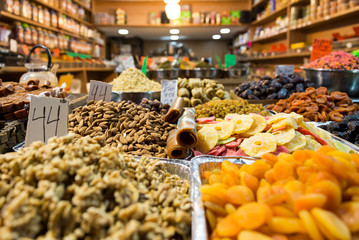 At Machane Yehudah Market in Jerusalem