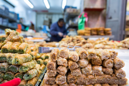 At Machane Yehudah Market in Jerusalem