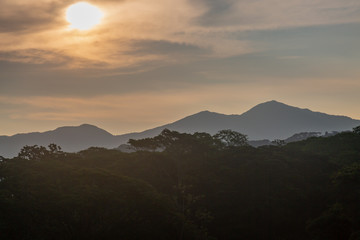 Sunrise over the Mountains