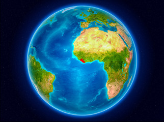 Liberia on Earth