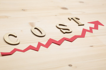 上がっていくコスト