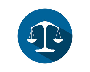 scale of justice equality law libra court judge image vector icon logo symbol