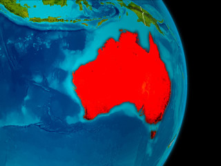 Australia on Earth