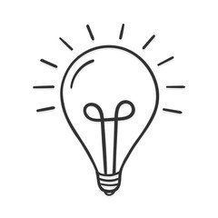 Hand Drawn Lightbulb
