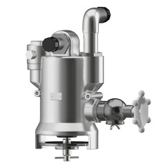 3d Illustration Industrial Part Filter