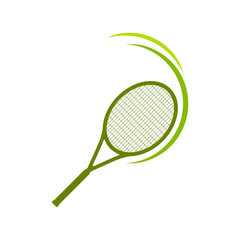 Tennis Racket Vector Template Design Illustration