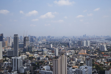 Fototapeta premium Bangkok Cityscape big city