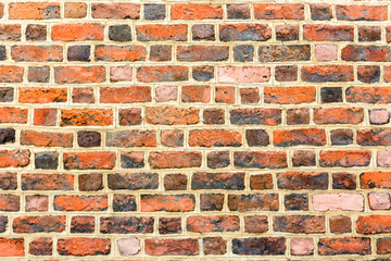 Old brick wall pattern for background