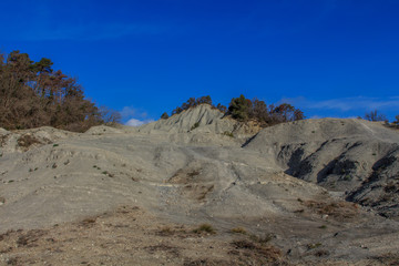 Unique stones on the route to the cross of Gurb
