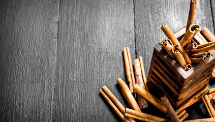 Cinnamon spice sticks.