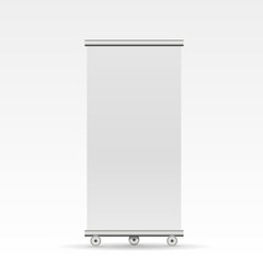 Roll up banner for your design eps 10