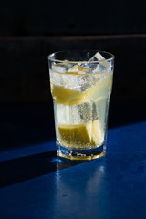 cold lemon drink