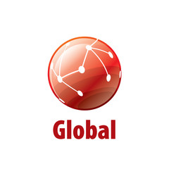 vector logo globe