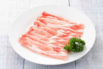 豚肉　薄切りロース