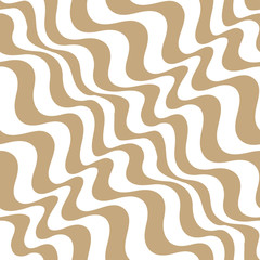 abstract wavy stripes seamless pattern
