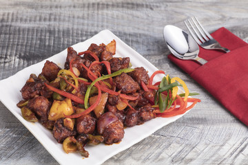 Chilli Mutton Dry