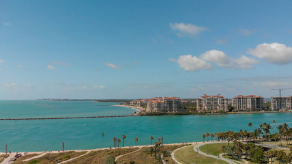 South Pointe Park in Miami Beach, Florida