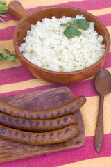 couscous et merguez