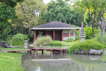 Fototapeta premium Traditional Japanese house