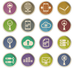 social network icon set