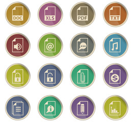 document icon set