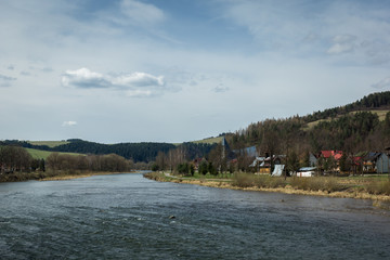 Dunajec river in Sromowce Nizne, Pieniny Poland © Artur Bociarski