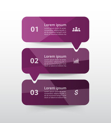 Vector lines arrows infographic.