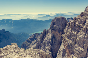 Fototapeta premium Amazing mountain view.