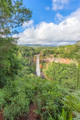 Fototapeta na wymiar ile Maurice, cascade de Chamarel, Alexandra falls