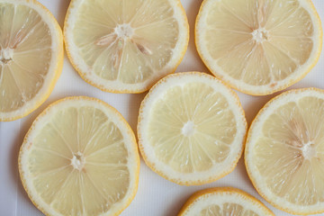 Slices of lemon