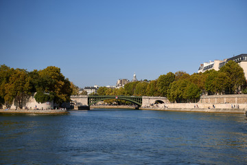 Fototapeta premium Pictures of Paris while walking along the river Seine