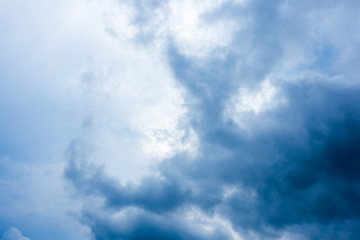 Blue sky and cloud
