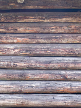 Natural brown barn wood wall