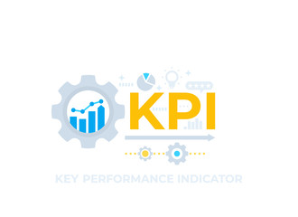 KPI, Key Performance Indicator vector