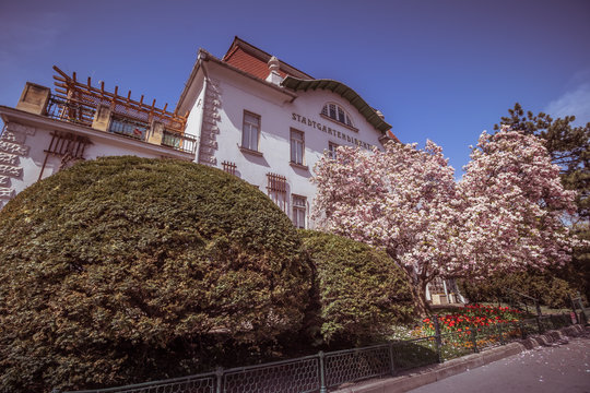 Stadtgartendirektion im Wiener Stadtpark, &Ouml;sterreich