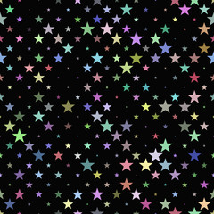 Abstract star pattern background - vector graphic design