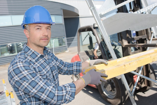 Construction Work On The Site