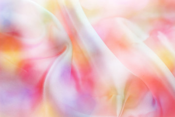 Abstract pink fabric, canvas with sweet color bokeh texture background.
