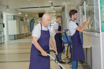 positive professional cleaners team