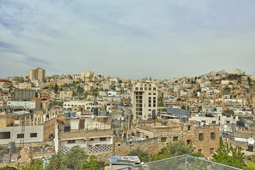 Fototapeta na wymiar Tourists. Hebron. Ancient Jewish city in Israel.