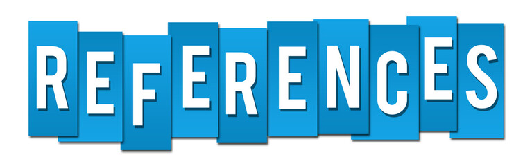 References Professional Blue 
