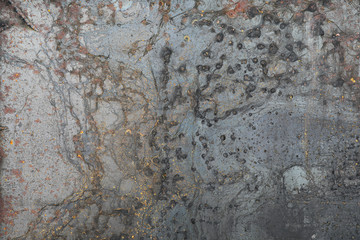 The texture is metallic. Industrial background from an old rusty