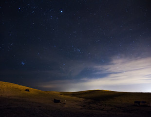 Night desert